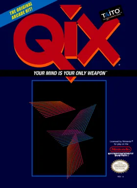 QIX (USA) box cover front